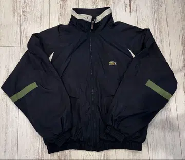 [ 90's ] LACOSTE 스윙탑 집업 블루종 사이즈 4