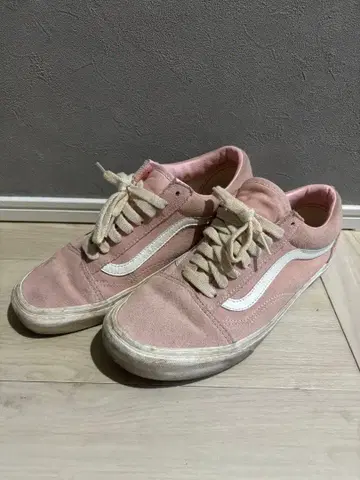 Vans 핑크 스웨이드 스니커즈