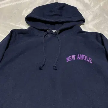 New Angle NYU Angle Hoodie 리버스 위브