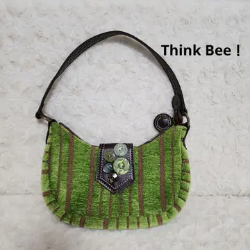 Think Bee! 싱크비 액세서리 파우치 원 핸드 그린 계열