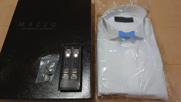 신랑 윙카라 셔츠 타카미 브라이덜 3점 LL 사이즈