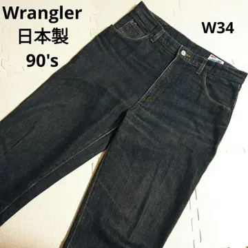 Wrangler 일본제 데님 W34 90's