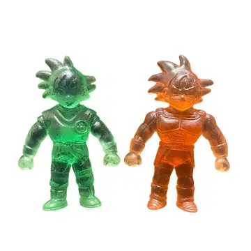 드래곤볼 피규어 손오공 클리어 드라케시 레어 레트로