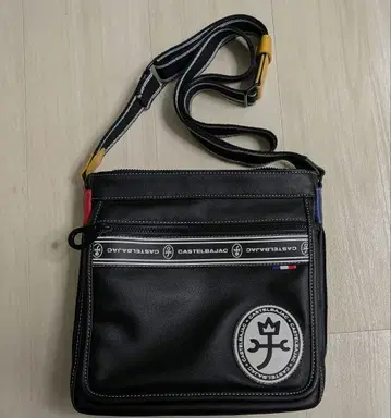 까스텔바작 숄더백 남성용 네이비