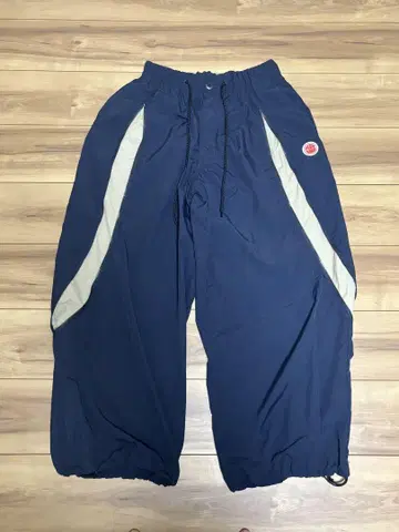 나일론 프론트 지퍼 팬츠