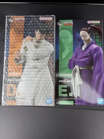 미개봉 새상품*제일복권 HUNTER x HUNTER D상 너클 E상 슈트