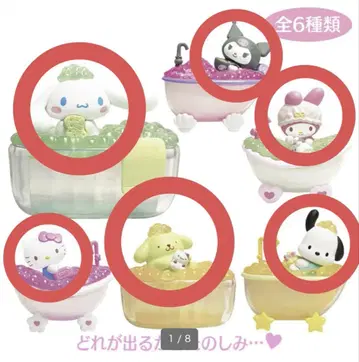 미개봉 새상품 1BOX 6개입 토키메루즈 BOX 바브루 바스 타임 산리오