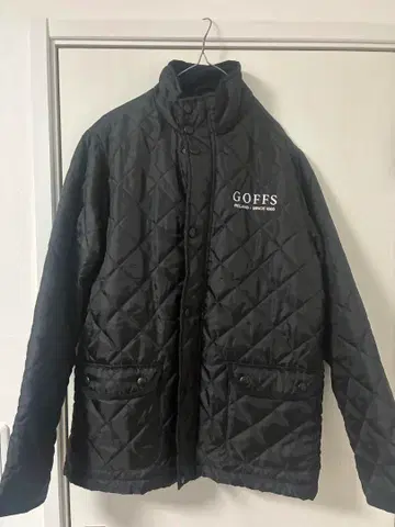 GOFFS 블랙 다운 자켓 경마