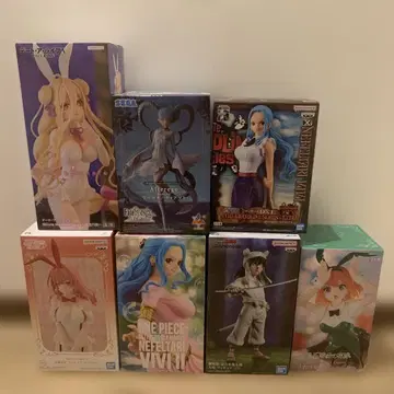 애니메이션 캐릭터 피규어 7체 세트