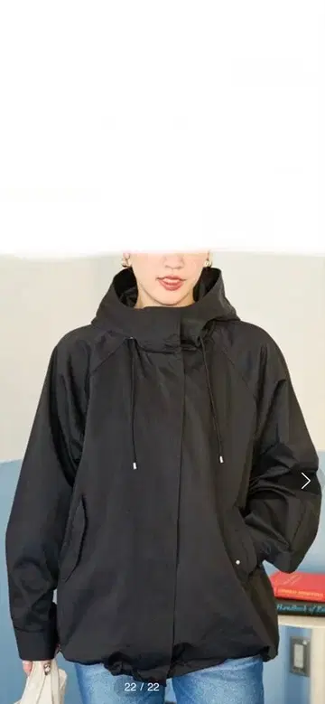 FREAK'S STORE 한정판 전개 플레어 후디 숏 블루종