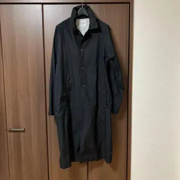 [ coen ] 블랙 스텐카라 코트