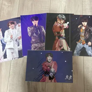 호랑이 배우 마츠다 겐타 공식 사진 5장 세트
