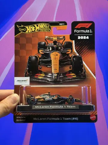 맥라렌 포뮬러 1 팀 #4 f1 핫휠