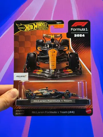 핫휠 맥라렌 포뮬러 1 팀 (#4)