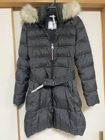 TOMMY HILFIGER 블랙 다운 자켓 M