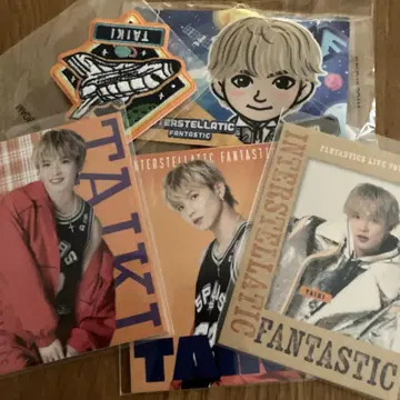 FANTASTICS 사토 타이키 와펜 배지 플래그 트레이딩 카드
