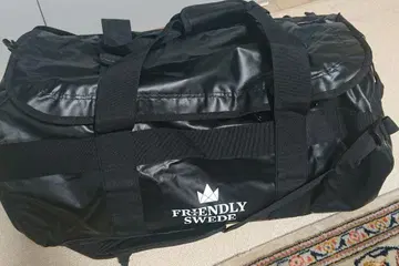 THE FRIENDLY SWEDE 3WAY 더플백 블랙 60L