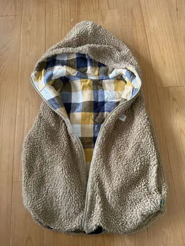 GOHEMP 리버서블 후드 부착 베스트