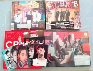 EXO-CBX CD 앨범 초회 한정판 + 트레이딩 카드 외