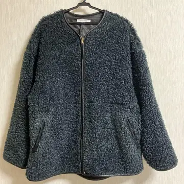 SIMPLICITE 아우터 보아 자켓 네이비
