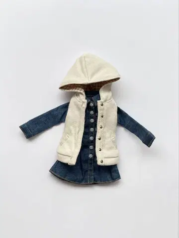 azone 아존 퓨어니모 PNS 니트 다운 베스트 & 셔츠 원피스