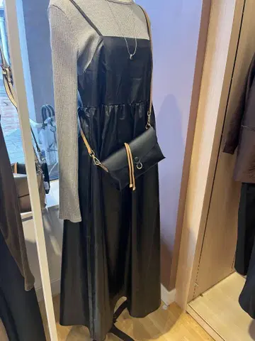 어반 리서치 가죽 원피스