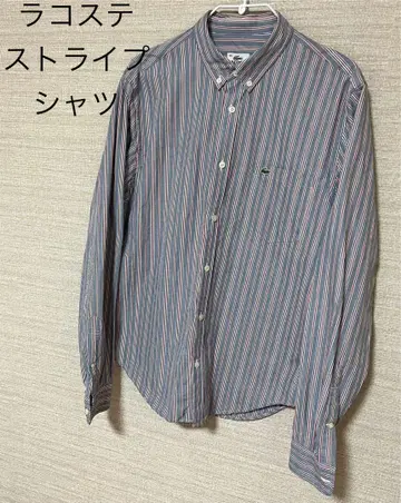 라코스테 셔츠 스트라이프 40 사이즈