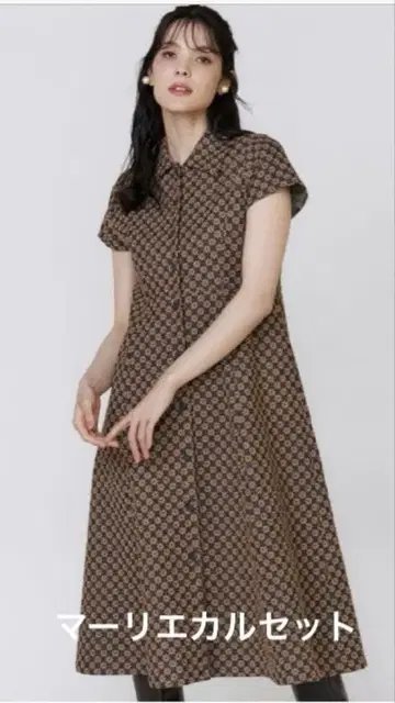 Maglie le cassetto 꽃무늬 롱 드레스