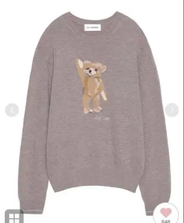 [ LILY BROWN ] Lily Bear 니트 풀오버