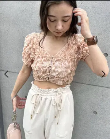 snidel 랜덤 셔링 풀오버