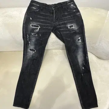 디스퀘어드 데미지 스키니 청바지