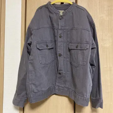 사만사 모스모스 그레이 데님 자켓