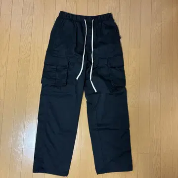 DNKS 블랙 카고 팬츠