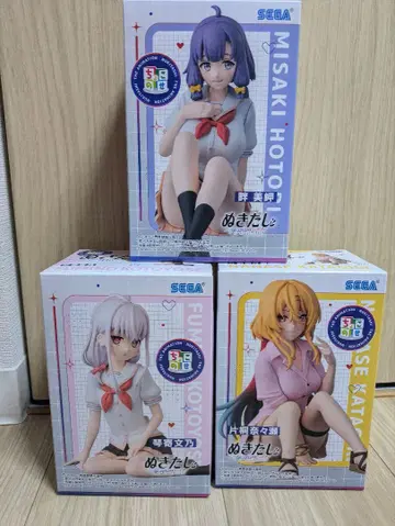 [ 새상품 미개봉품 ] 누키타시 SEGA 피규어 3개 세트