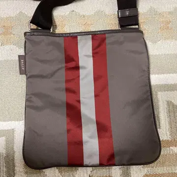 BALLY 숄더백 브라운 스트라이프