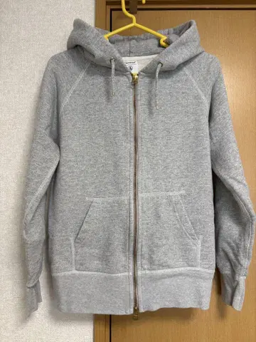 오르치발 1 그레이 풀 집업 후드티