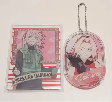 NARUTO 나루토 스탯 카드 컬렉션 아크릴 키링 하루노 사쿠라