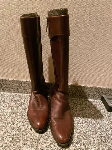 부츠 브라운 롱 부츠