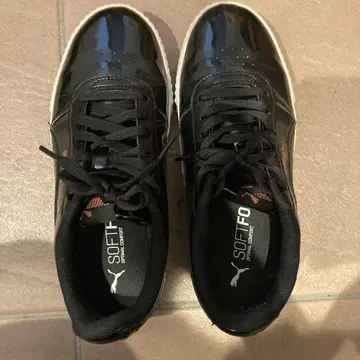 PUMA 소프트 FO 블랙 스니커즈