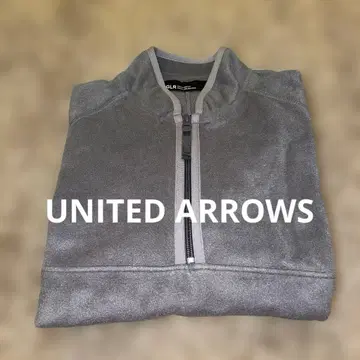 새상품급 UNITED ARROWS 하프 지퍼 맨투맨