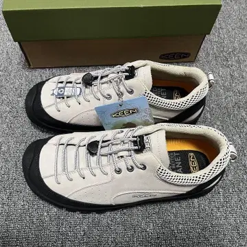 KEEN Jasper 23.5cm 새상품 인기 어프로치 신발 베이지/블랙