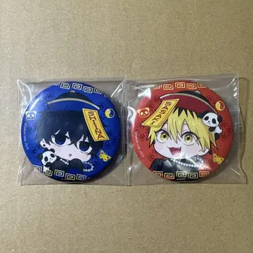 쓰레기 남자 시이나 선배와 위험한 남자 사사키 군 차이나 캔뱃지 세트