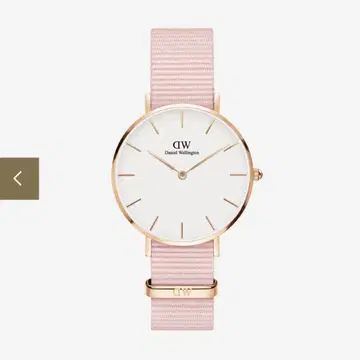 DANIEL WELLINGTON 시계 핑크 로즈
