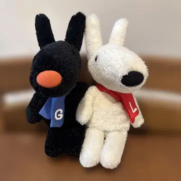 리사와 가스파르 페어 봉제 인형