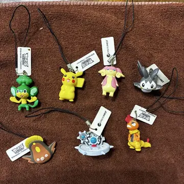 포켓몬 캐릭터 스트랩 7개 세트