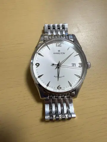 HAMILTON 자동 와인딩 시계 실버