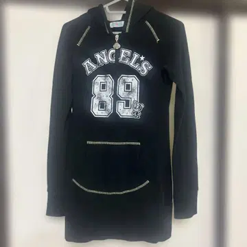 ANGEL BLUE 후드티 상의