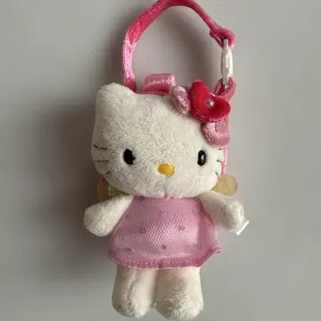 새상품급 헬로키티 파우치 레트로 산리오 키링 키티 키티