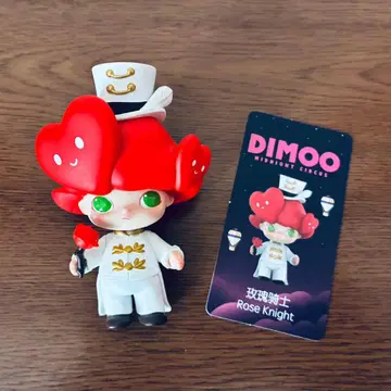 POPMART DIMOO 심야의 서커스 시리즈 Rose Knight