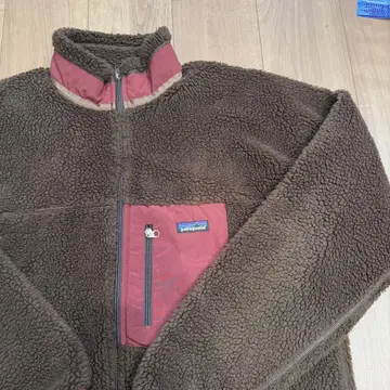 patagonia 남성용 플리스 자켓 L 브라운
